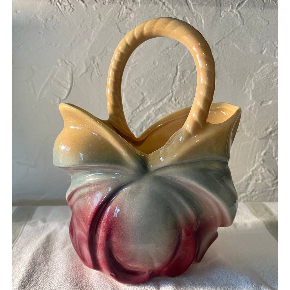 Hull Ombre Pastel Vase Cottage Core MCM 1950s